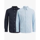 Camisa Slim Fit JACK & JONES para vestir (S a XXL)
