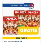 Pizza gratis Italpiza al comprar más de 50 euros en Carrefour