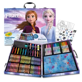 Maletín de Pinturas Frozen II Crayola (+115 Piezas)