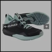 Zapatillas Mujer Head Motion Pro Padel Negro Aqua