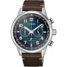 Reloj Citizen Eco-Drive hombre con correa de cuero cronógrafo