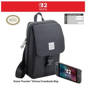 Mochila Deluxe Crossbody MC16 para transporte Switch 2