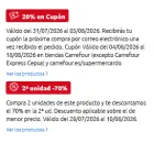 Cervezas hasta 70 % de descuento + 20 % de cupón