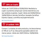 Cervezas hasta 70 % de descuento + 20 % de cupón