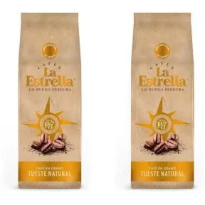 Café en Grano Natural La Estrella 2x500gr