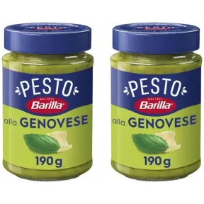 Salsa de Pesto Genovese Barilla 2x190gr