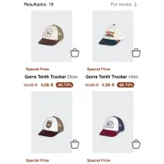 Gorras Outdoor Tenth Trucker con Logo Metal a 4,99€ - 16 Modelos