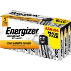 Pack de 24 pilas alcalinas Energizer AAA 1,5V