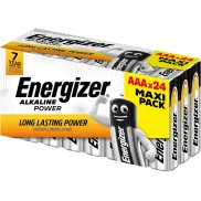 Pack de 24 pilas alcalinas Energizer AAA 1,5V
