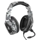 Auriculares Camuflaje PS4 Trust GXT 488 Forze Gris