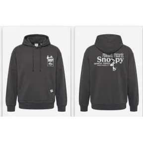 Sudadera Snoopy con capucha y bolsillo de algodón 100%