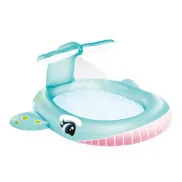 Piscina Inflable Intex Whale Spray 201x196x91 cm