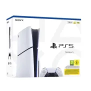 PS5 SLIM WHITE EDITION (1TB) CON LECTOR Y MANDO DUALSENSE