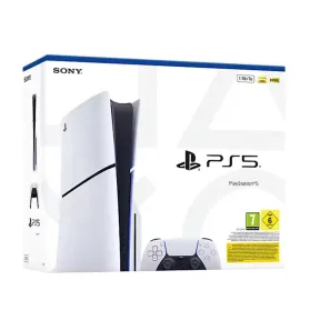 PS5 SLIM WHITE EDITION (1TB) CON LECTOR Y MANDO DUALSENSE