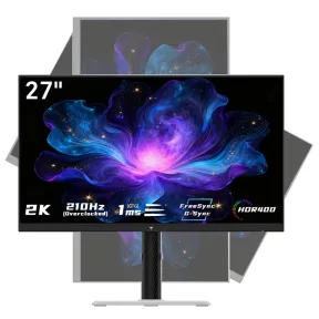 Monitor QHD 27" KTC H27T6, 210Hz, HDR400, FreeSync