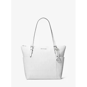 Bolso mediano Jet Set con cremallera y logotipo