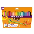 Pack BIC de 18+6 rotuladores lavables para niños Kids