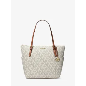 Bolso mediano Charlotte con cremallera superior y logotipo