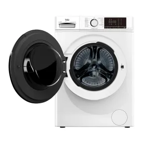 Lavadora Beko 8 Kg, 1400 rpm y función Vapor Blanca