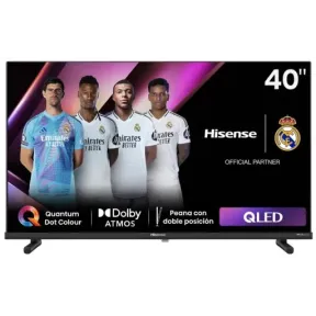 Smart TV FHD 40” Hisense QLED de alta definición