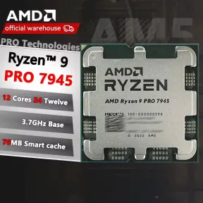 AMD Ryzen 9 PRO 7945: CPU 12 núcleos y 3,7 GHz