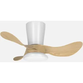 Ventilador Triollo de techo 27W con luz y mando CCT