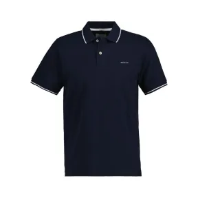 Polo Hombre GANT Tipping SS Pique Camisa de Polo