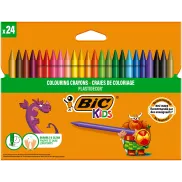 Ceras de Colores BIC Kids - Set de 24 Unidades