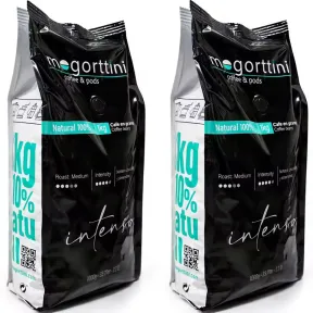 Café espresso intenso en grano - Pack 2 kg para profesionales