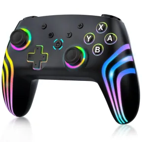 Mando compatible con PC y Switch, inalámbrico
