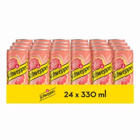 Pack de Refresco Carbonatado Schweppes Pomelo 24 x 330 ml