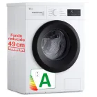 Lavadora 9kg Clase A LG 1400rpm