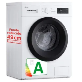 Lavadora 9kg Clase A LG 1400rpm