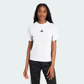 Camiseta Essentials de Algodón para Mujeres 3 Bandas