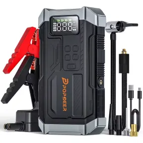 Arrancador 4 en 1 POPDEER PD-JA3 con compresor 150 PSI