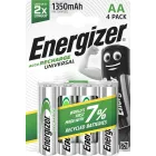 Pilas AA Recargables Energizer NiMH 1350 mAh - 2 Pack
