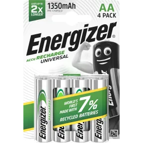 Pilas AA Recargables Energizer NiMH 1350 mAh - 2 Pack