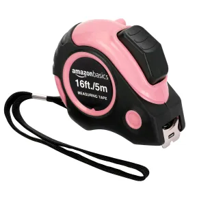 Metro 5 m rosa de Amazon Basics