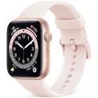 Reloj inteligente rosa y rubor claro para hombre y mujer