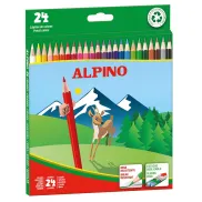 Estuche de 24 Lápices de Colores Alpino (0,16 €/unidad)
