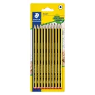 Pack de 10 lápices HB STAEDTLER Noris 120 (0,05 €/unidad)