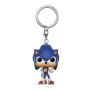 Sonic Pop Keychain con anillo