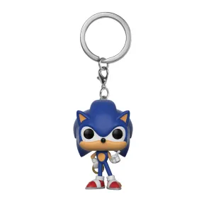 Sonic Pop Keychain con anillo