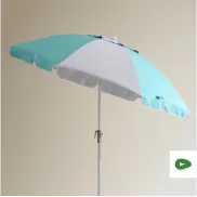 Sombrilla de playa para días soleados