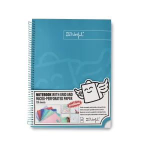 Libreta Turquesa A4 de Mr. Wonderful