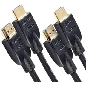 Cables HDMI Amazon Basics 4K de 1.8 m - Pack de 2