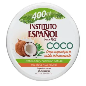 Crema Corporal de Coco Instituto Español 400 ml