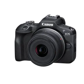 Cámara Mirrorless CANON EOS R100 con Objetivo RF-S 18-45 mm