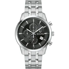 Reloj Bulova 96B412 Sutton Chronograph 41mm 3ATM para Hombre