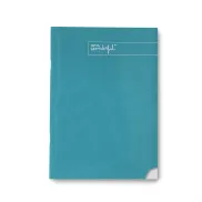 Libreta A4 Turquesa Mr. Wonderful - 48 Hojas Rayadas